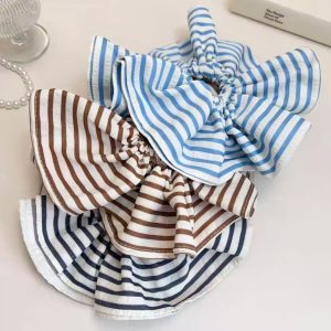 The Riviera Stripe Scrunchie